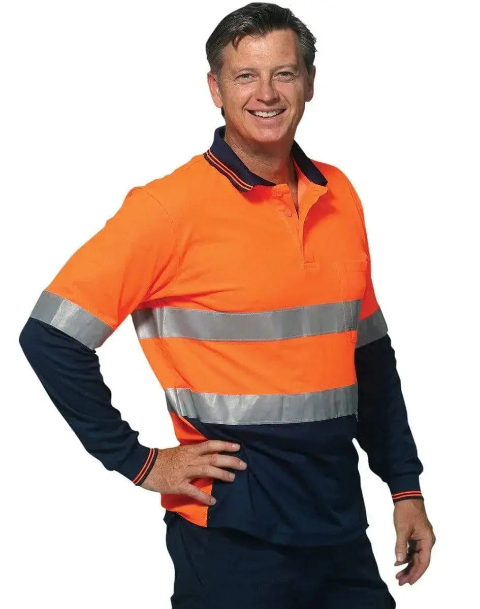 Long Sleeve Safery Polo SW21A Metro Workwear.